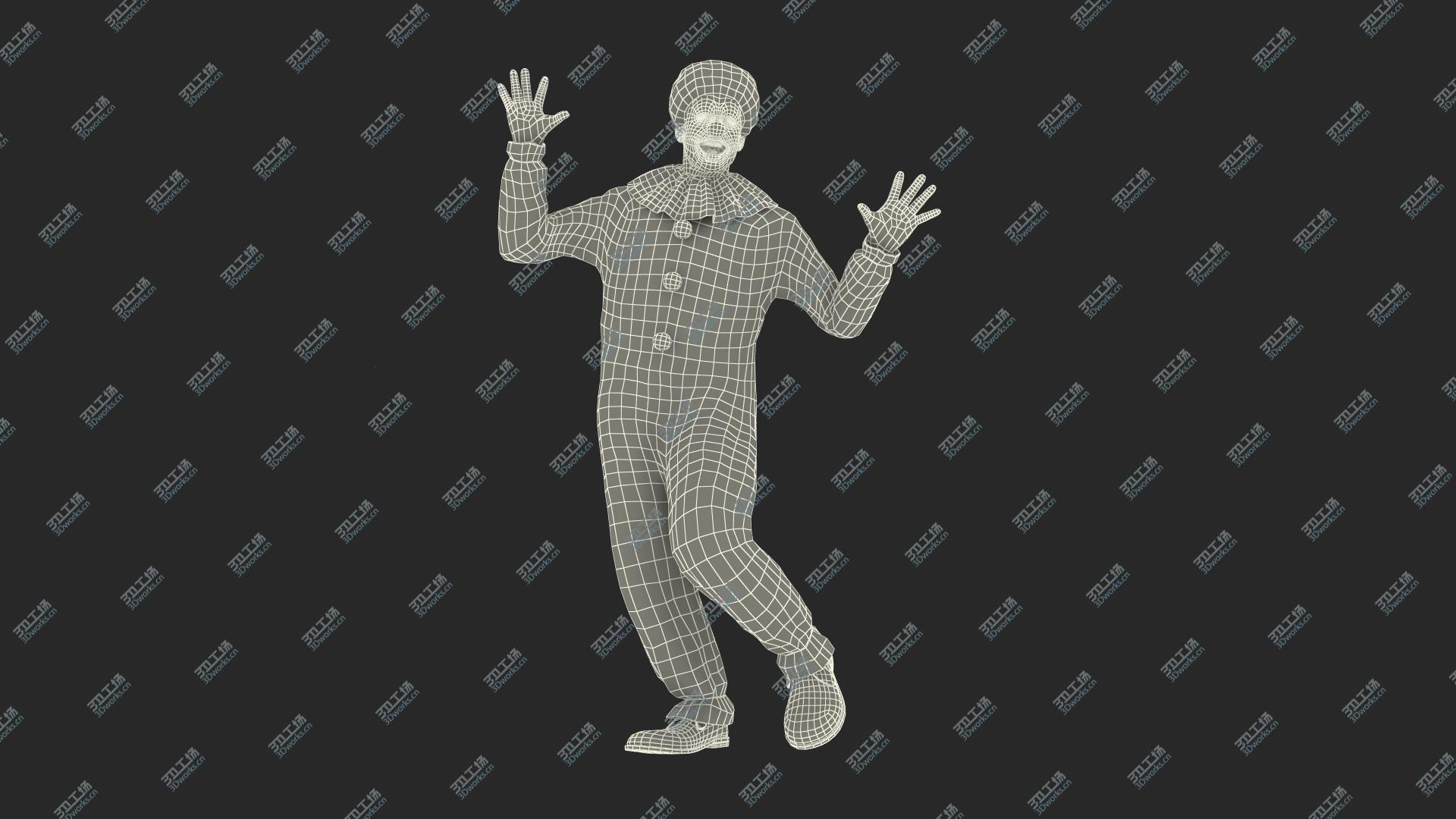 images/goods_img/20210319/3D Circus Clown Costume Dancing Pose Fur model/4.jpg